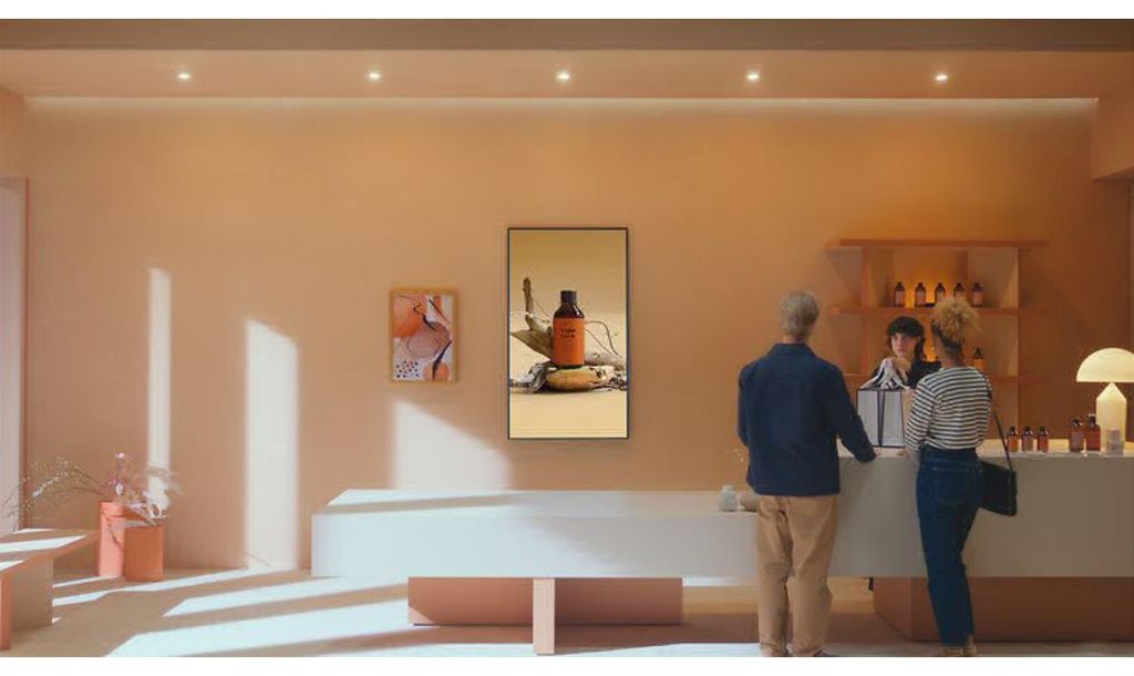 Samsung QB55C, Digital Signage Flachbildschirm, 139,7 cm (55"), LCD, 3840 x 2160 Pixel, WLAN, 16/7