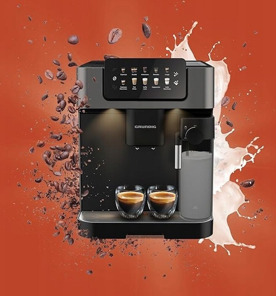 Grundig KVA 7230 Kaffevollautomat GrindPro CreamyPro Automatische Reinigung