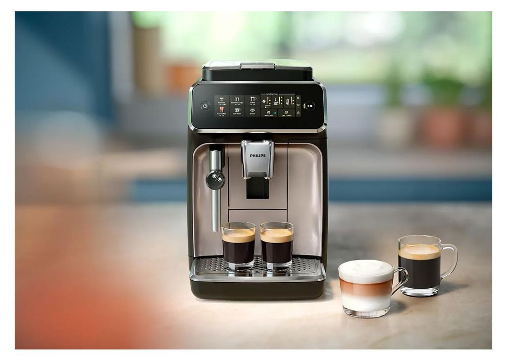 Philips Series 3300 EP3349/70 Kaffeevollautomat, Espressomaschine, 1,8 l, Kaffeebohnen, Eingebautes Mahlwerk, 1500 W