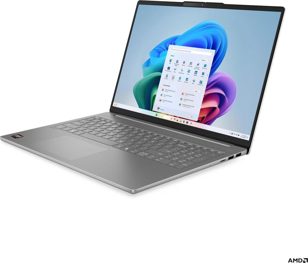 Lenovo IdeaPad Slim 5 16AKP10 Copilot+ PC, AMD Ryzen AI 5, 2 GHz, 40,6 cm (16"), 1920 x 1200 Pixel, 16 GB, 1 TB