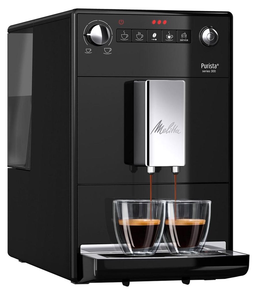 Melitta F23/0 - 102 Kaffeevollautomat Double Cup Mode Flüsterleises Mahlwerk