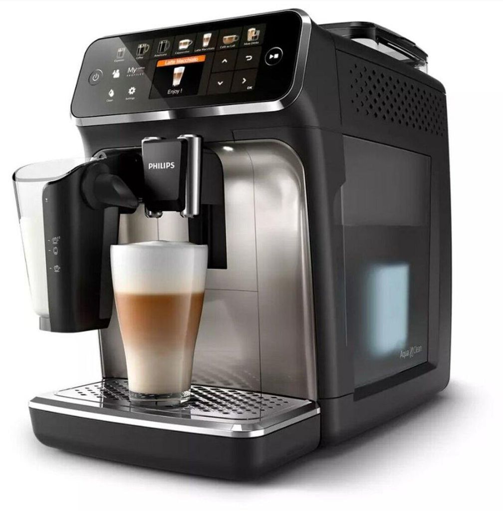 Philips 5500 series Series 5500 EP5547/90 Kaffeevollautomat, Espressomaschine, 1,8 l, Kaffeebohnen, Eingebautes Mahlwerk, 1500 W, Grau