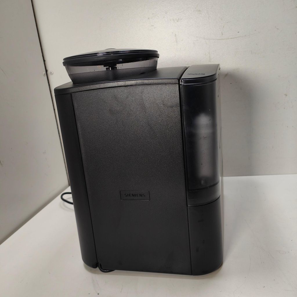 Siemens EQ.6 plus TE651209RW, Espressomaschine, 1,7 l, Kaffeebohnen, Gemahlener Kaffee, Eingebautes Mahlwerk, 1500 W, Schwarz, Titan