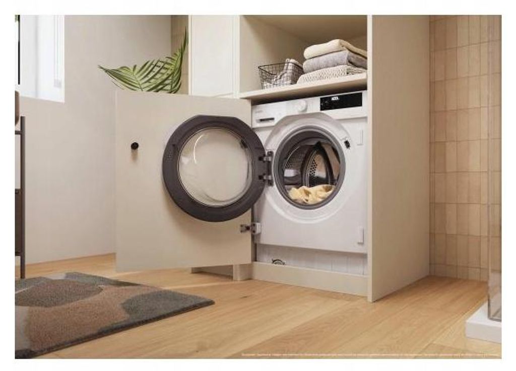 Candy BC4S695M6D8 - S, Frontlader, Integriert, Weiß, Links, Weiß, Weiß