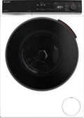 Sharp ES - WNFB214CWDA - DE Waschmaschine (12 kg, EEK A - 20%, 1400 U/min.), (WiFi, Inverter Motor, Dampf, AquaStop), Weiß