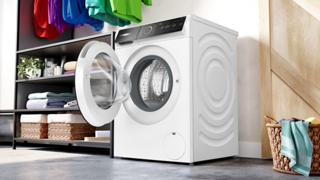 Bosch Serie 8 WGB244040, Frontlader, 9 kg, B, 69 dB, 1400 RPM, A