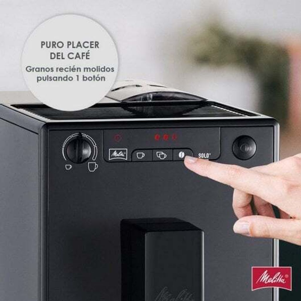 Melitta Kaffeevollautomat CAFFEO Solo pureblack