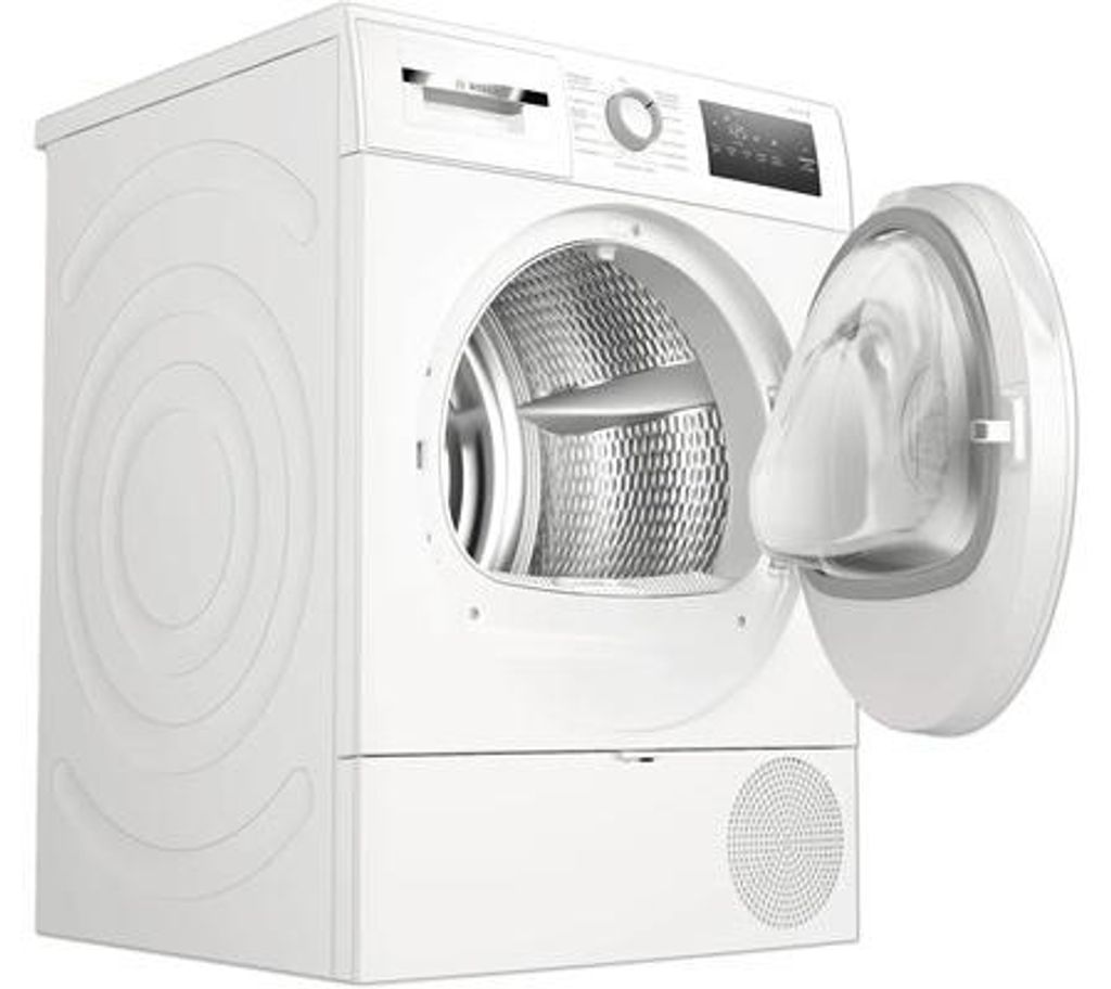 Bosch Serie 4 WTH83V04, Freistehend, Frontlader, Kondensation, Weiß, Drehregler, Rechts