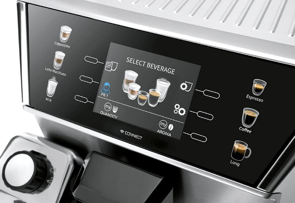 De'Longhi PrimaDonna Class ECAM550.85.MS Kaffeevollautomat silber