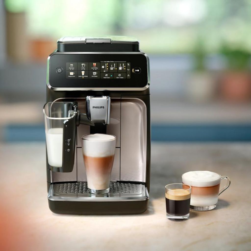 Philips Series 3300 EP3347/90 Kaffeevollautomat, Espressomaschine, 1,8 l, Kaffeebohnen, Eingebautes Mahlwerk, 1500 W