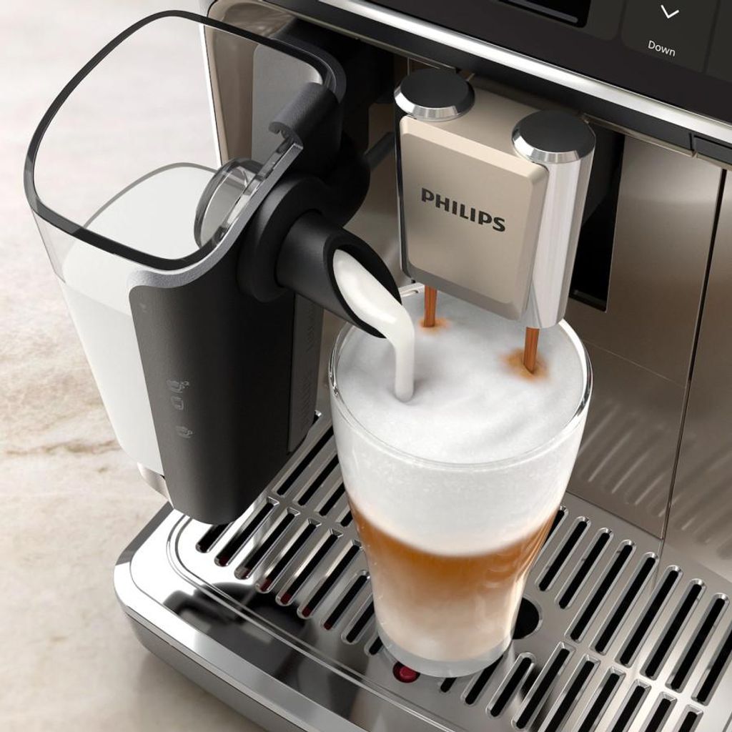 Philips 5500 series Series 5500 EP5547/90 Kaffeevollautomat, Espressomaschine, 1,8 l, Kaffeebohnen, Eingebautes Mahlwerk, 1500 W, Grau