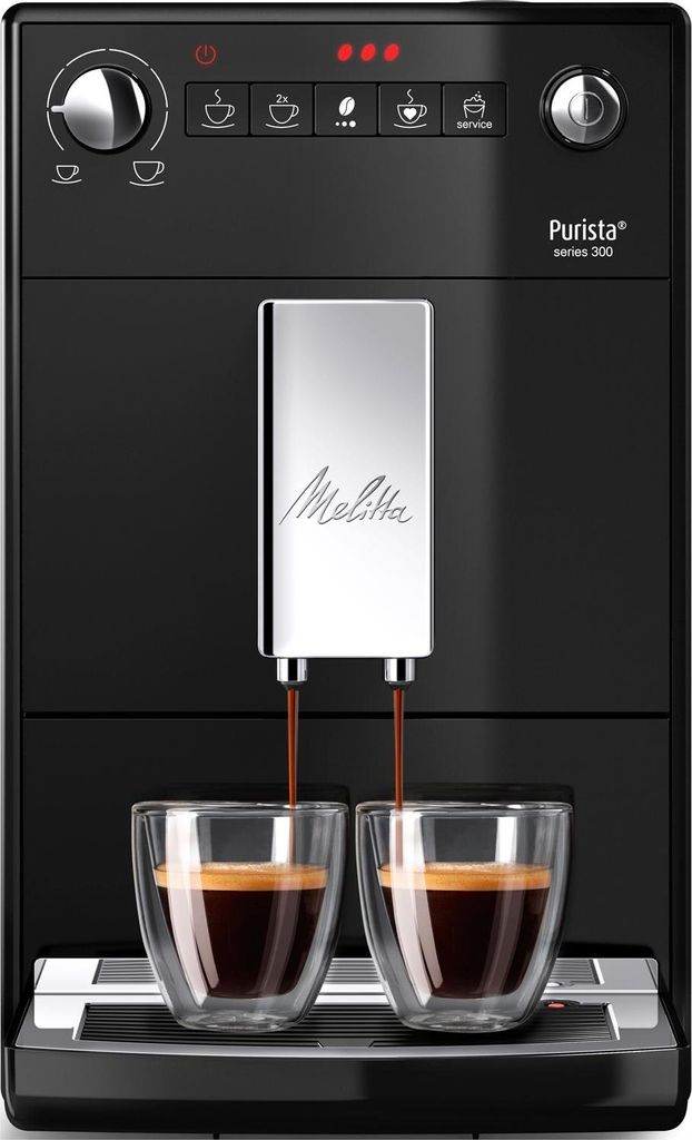 Melitta F23/0 - 102 Kaffeevollautomat Double Cup Mode Flüsterleises Mahlwerk