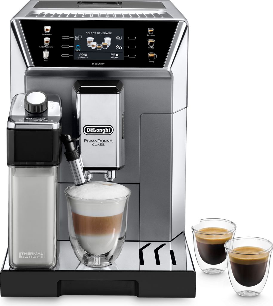 De'Longhi PrimaDonna Class ECAM550.85.MS Kaffeevollautomat silber