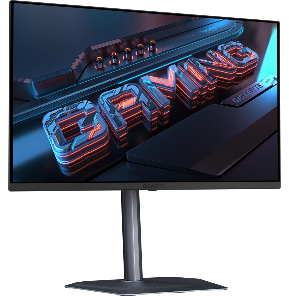 Gigabyte MO27U2 OLED 4K UHD Gaming Monitor – 3840 x 2160, 240Hz, 0,03 ms, 1000 cd/m², Display HDR True Black 400, HDMI 2.1, DisplayPort 1.4, 68,6 cm (27"), 3840 x 2160 Pixel, 4K Ultra HD, QD - OLED, 0,03 ms, Schwarz