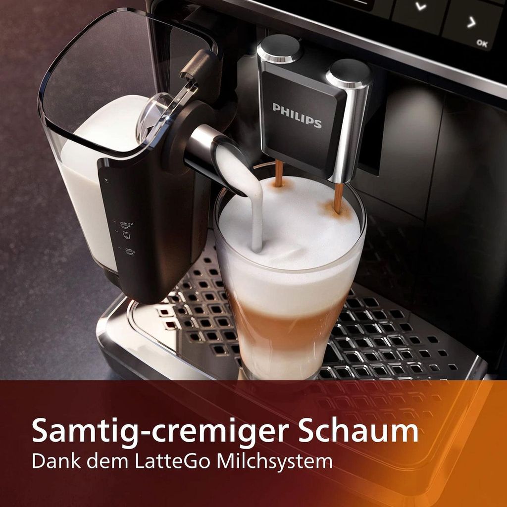Philips 5000 series Series 5500 EP5541/50 Kaffeevollautomat, Espressomaschine, 1,8 l, Kaffeebohnen, Eingebautes Mahlwerk, 1500 W
