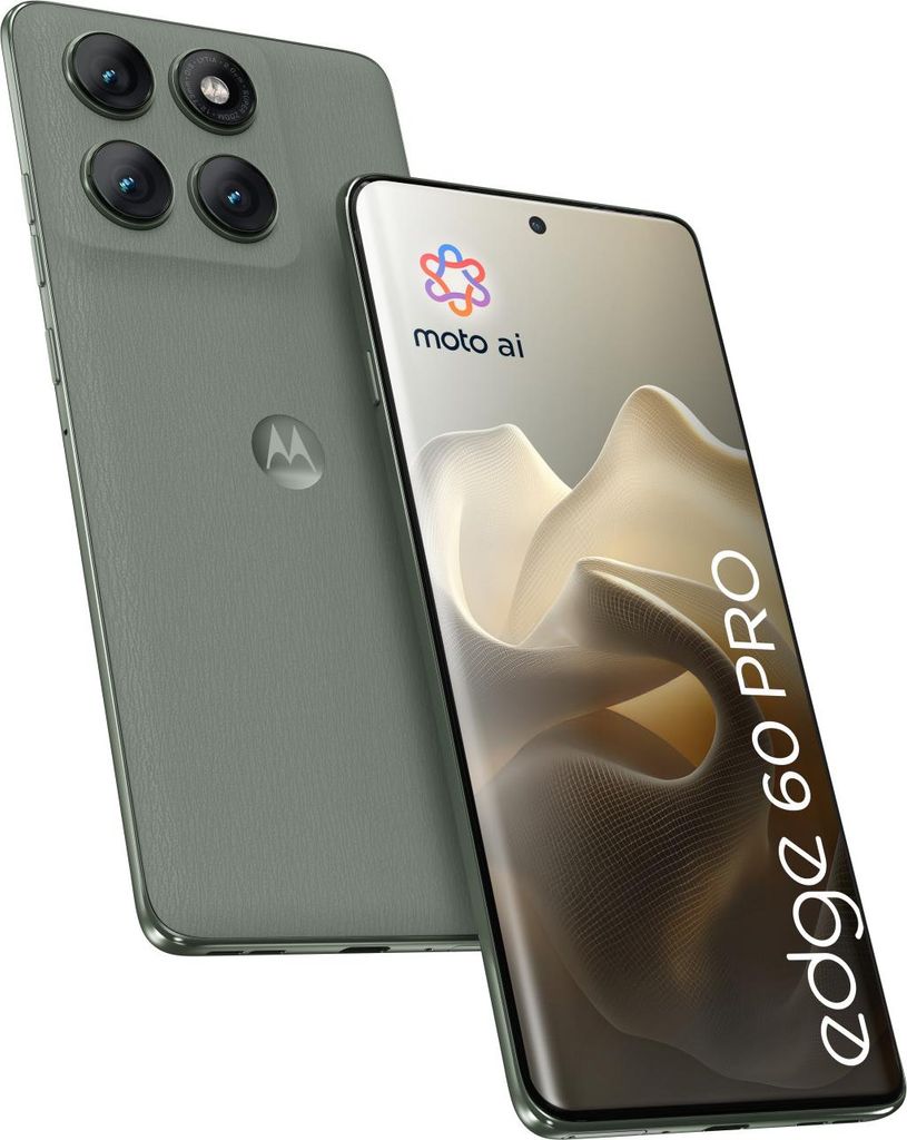 Motorola edge 60 pro, 16,9 cm (6.67"), 12 GB, 512 GB, 50 MP, Android 15, Grau