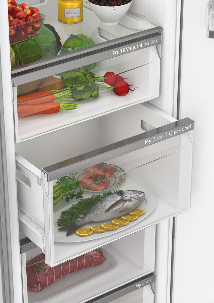 Haier H3R - 330WNA THE ONE - Kühlschrank der A - Klasse No Frost, TRI Zone, Inverter Compressor