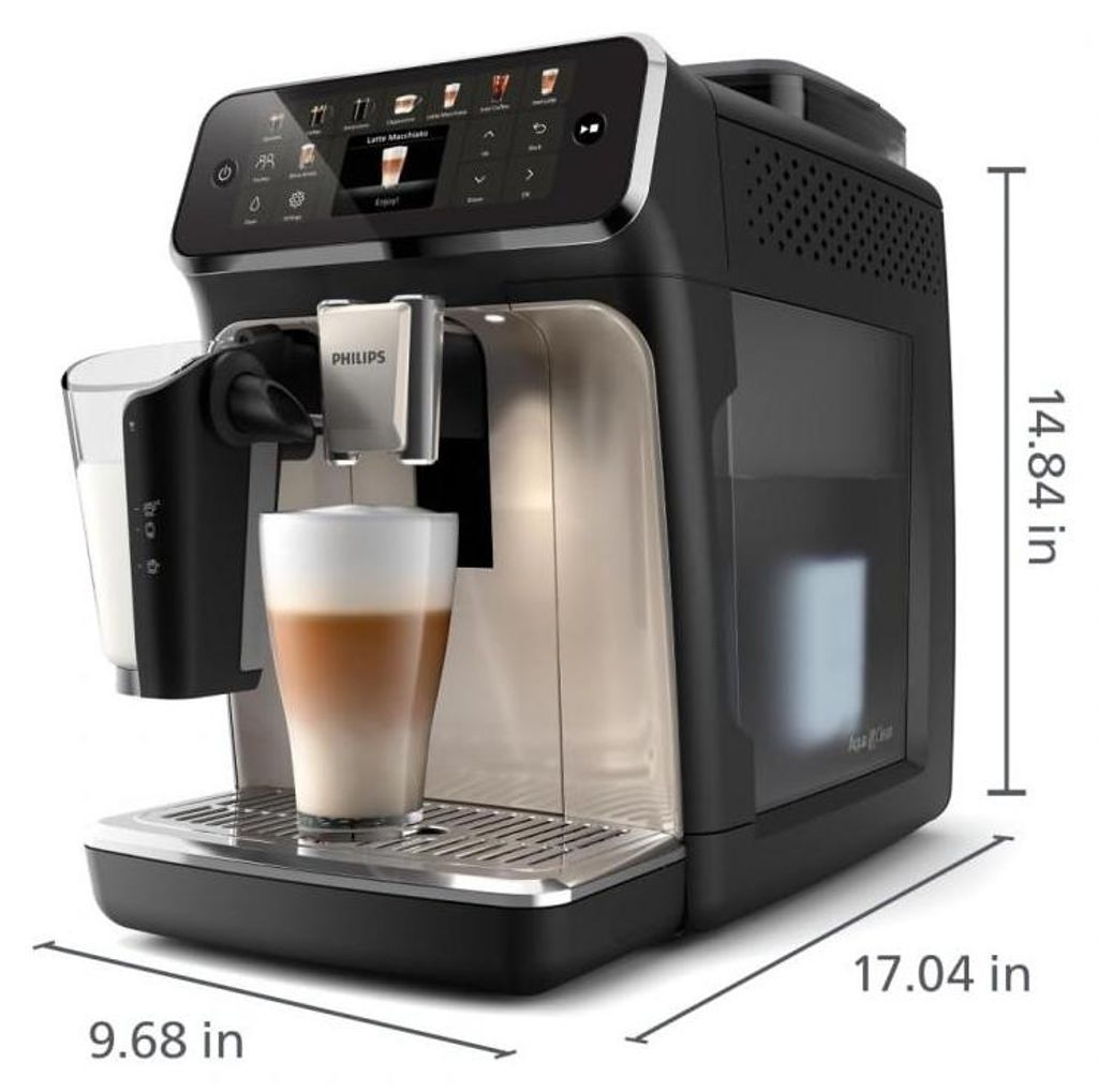 Philips 5000 series Series 5500 EP5541/50 Kaffeevollautomat, Espressomaschine, 1,8 l, Kaffeebohnen, Eingebautes Mahlwerk, 1500 W