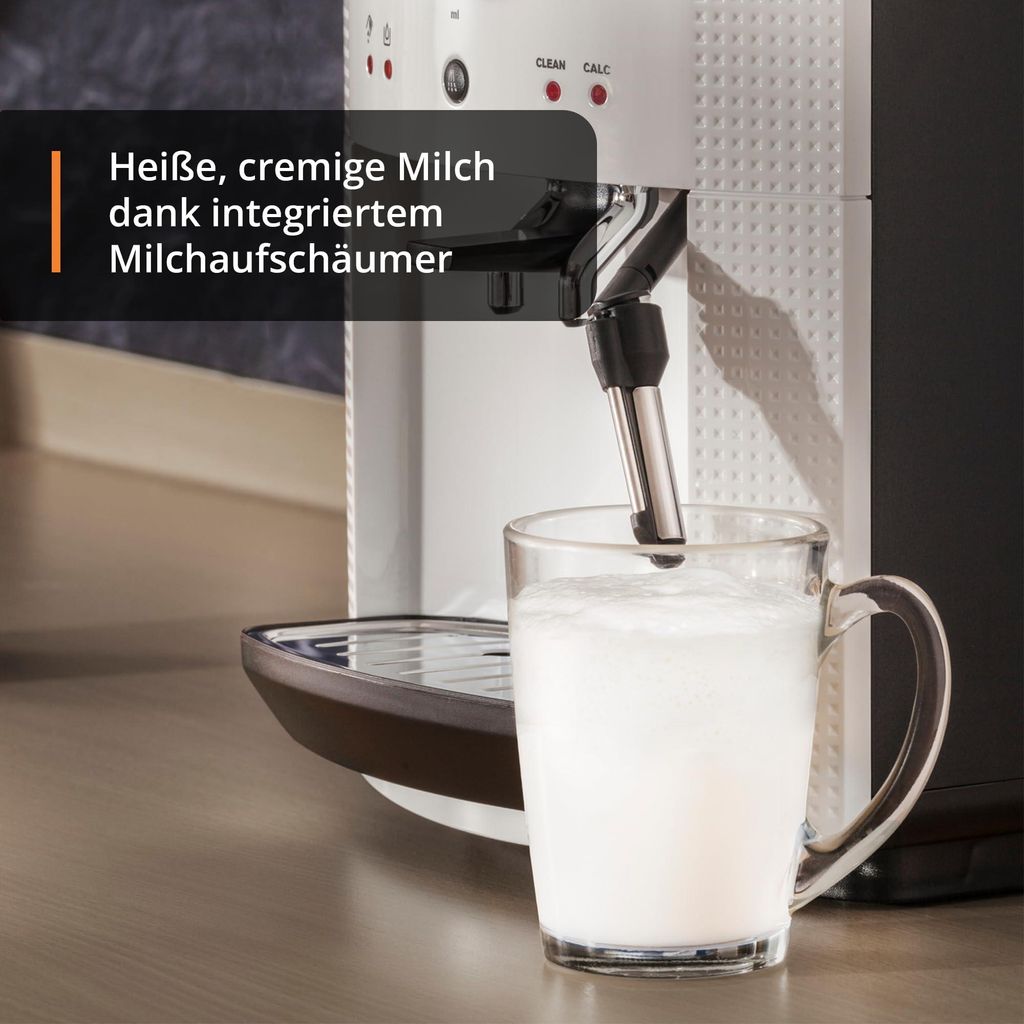 Krups EA 8105 Kaffeevollautomat Weiß