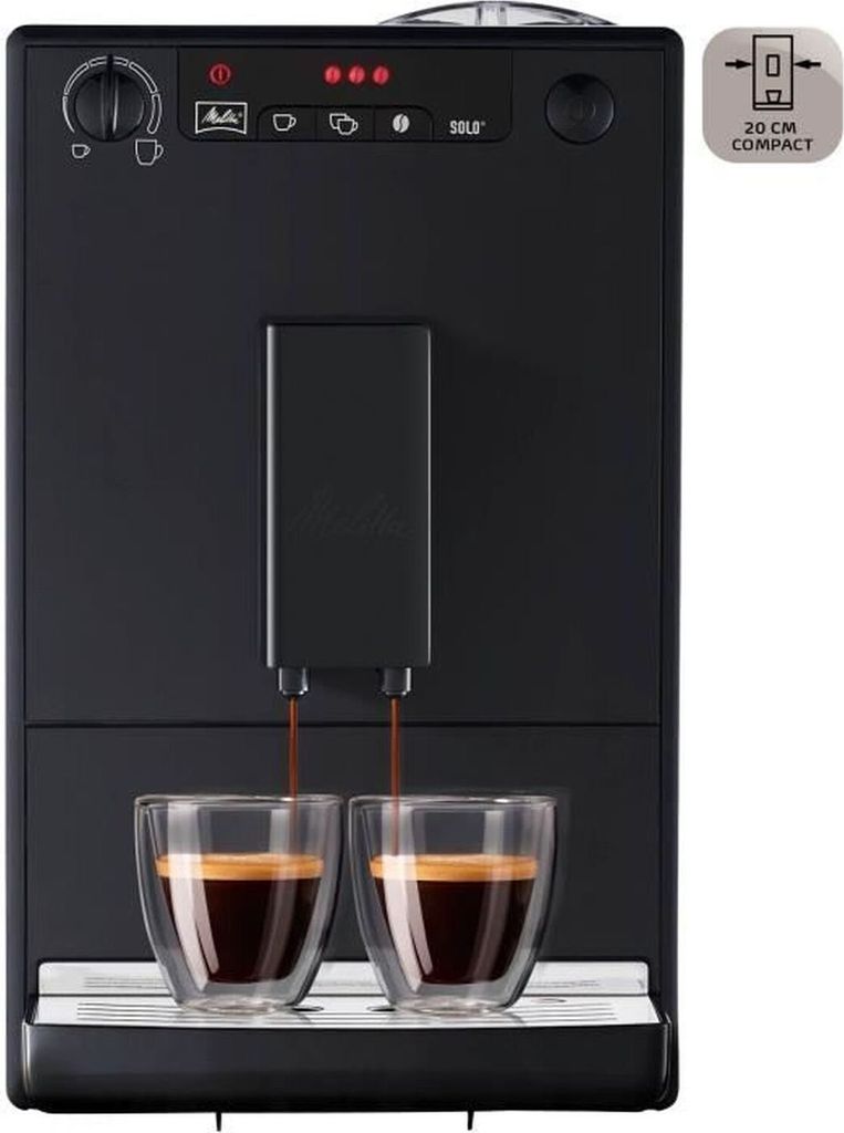 Melitta Kaffeevollautomat CAFFEO Solo pureblack