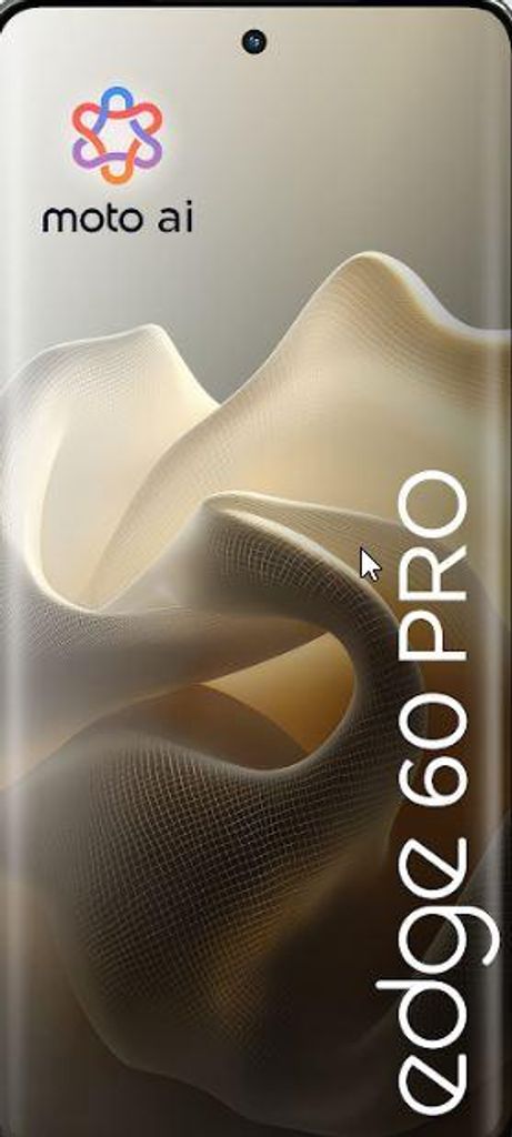 Motorola edge 60 pro, 16,9 cm (6.67"), 12 GB, 512 GB, 50 MP, Android 15, Grau