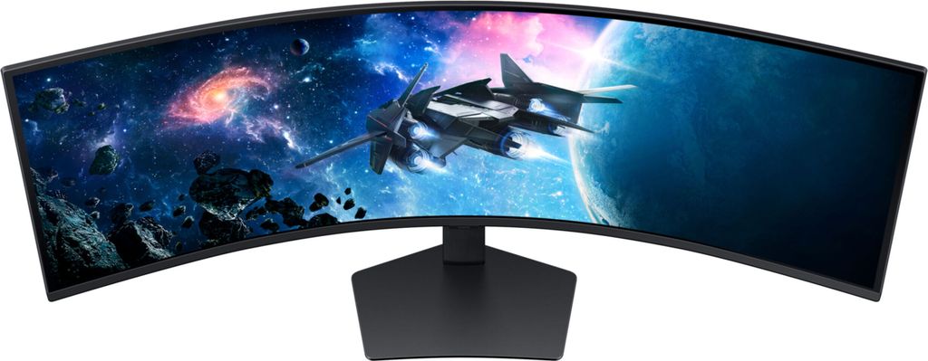 Samsung G95C, 124,5 cm (49"), 5120 x 1440 Pixel, Dual QHD, LED, 1 ms, Schwarz