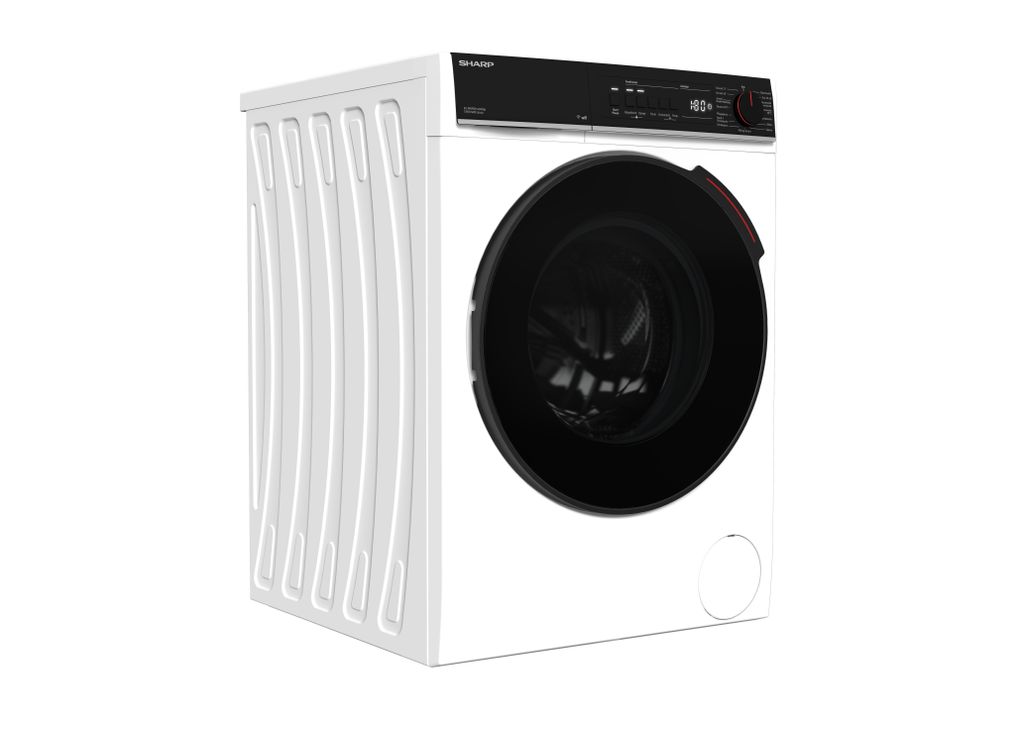 Sharp ES - WNFB214CWDA - DE Waschmaschine (12 kg, EEK A - 20%, 1400 U/min.), (WiFi, Inverter Motor, Dampf, AquaStop), Weiß