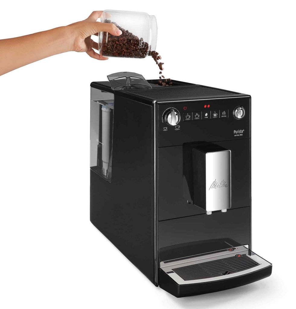 Melitta F23/0 - 102 Kaffeevollautomat Double Cup Mode Flüsterleises Mahlwerk