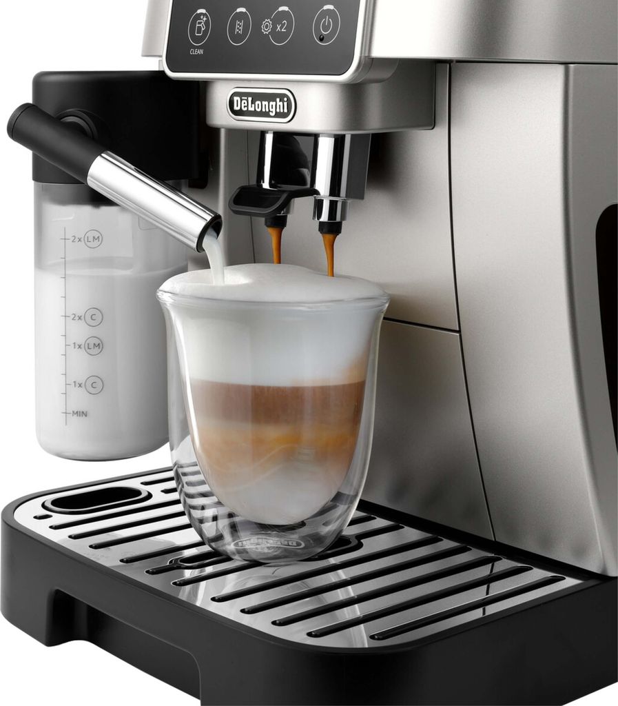 De'Longhi De’Longhi ECAM 220.80.SB Kaffeevollautomat Magnifica Start Milk