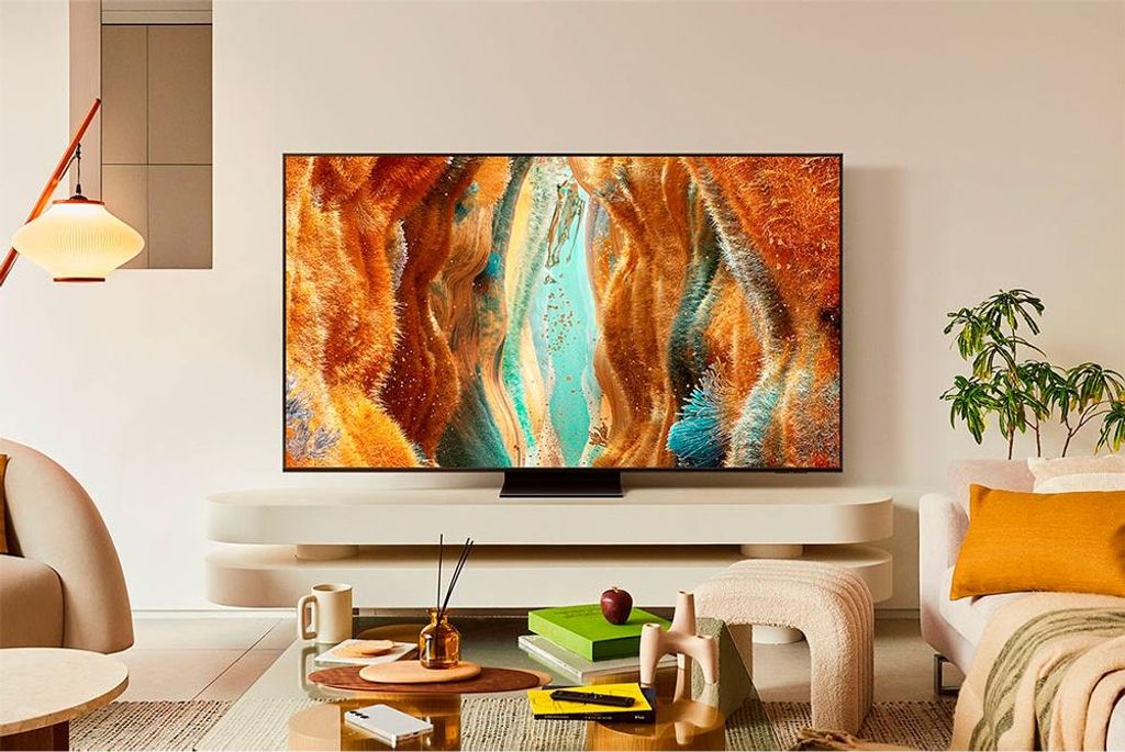 Samsung TQ55QN70FAU, 139,7 cm (55"), 3840 x 2160 Pixel, Neo QLED, Smart - TV, WLAN, Schwarz