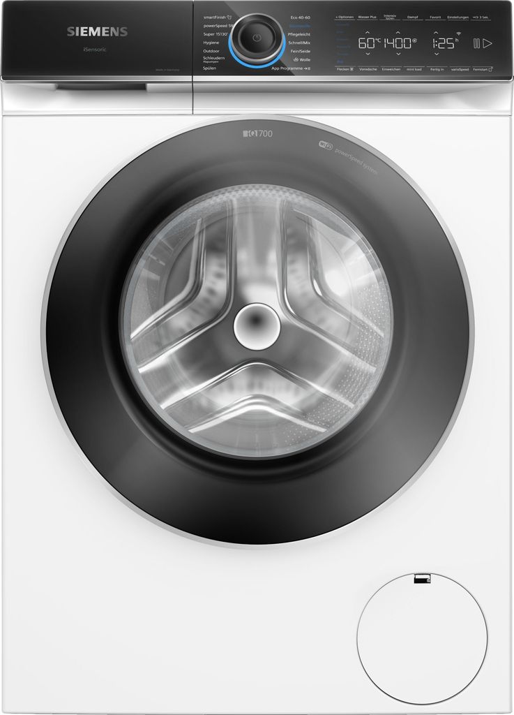 Siemens iQ700 WG44B2040, Frontlader, 9 kg, B, 70 dB, 1400 RPM, A