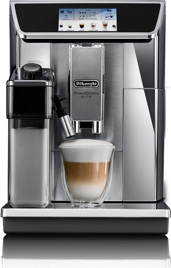 De'Longhi De’Longhi ECAM 656.75.MS, Espressomaschine, 2 l, Kaffeebohnen, Gemahlener Kaffee, Eingebautes Mahlwerk, Edelstahl