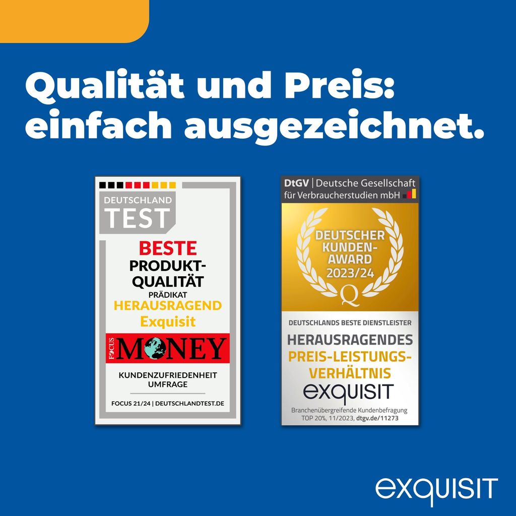 Exquisit Waschmaschine 8kg, Energieeffizienzklasse A, max. 1400 U/Min, 13 Programme, Startzeitvorwahl, Kindersicherung, WA58014 - 020A weiss