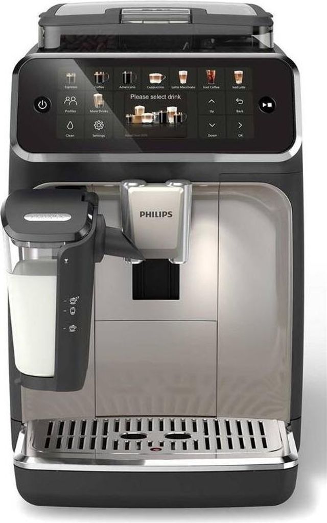 Philips 5500 series Series 5500 EP5547/90 Kaffeevollautomat, Espressomaschine, 1,8 l, Kaffeebohnen, Eingebautes Mahlwerk, 1500 W, Grau