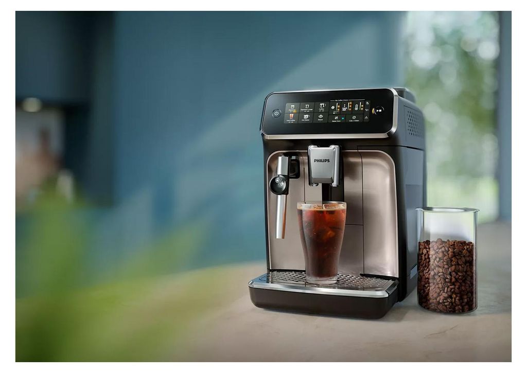 Philips Series 3300 EP3349/70 Kaffeevollautomat, Espressomaschine, 1,8 l, Kaffeebohnen, Eingebautes Mahlwerk, 1500 W