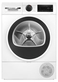 Bosch Serie 6 WQG241001, Freistehend, Frontlader, Wärmepumpe, Weiß, Drehregler, Rechts
