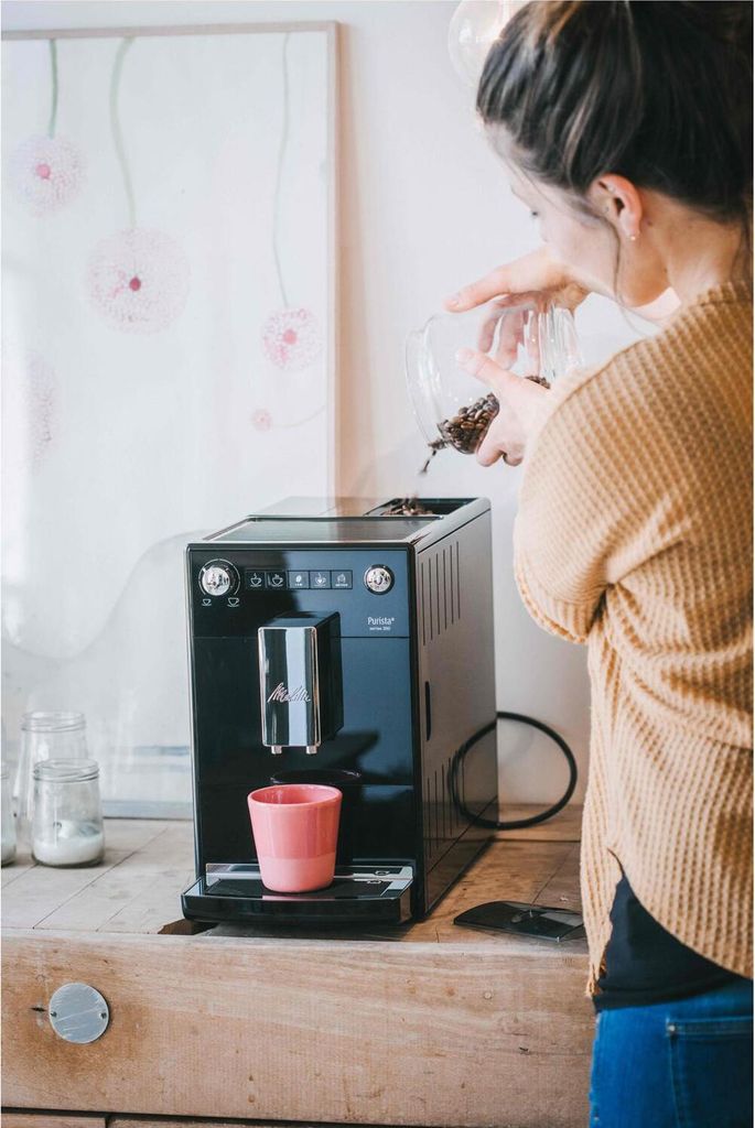 Melitta F23/0 - 102 Kaffeevollautomat Double Cup Mode Flüsterleises Mahlwerk
