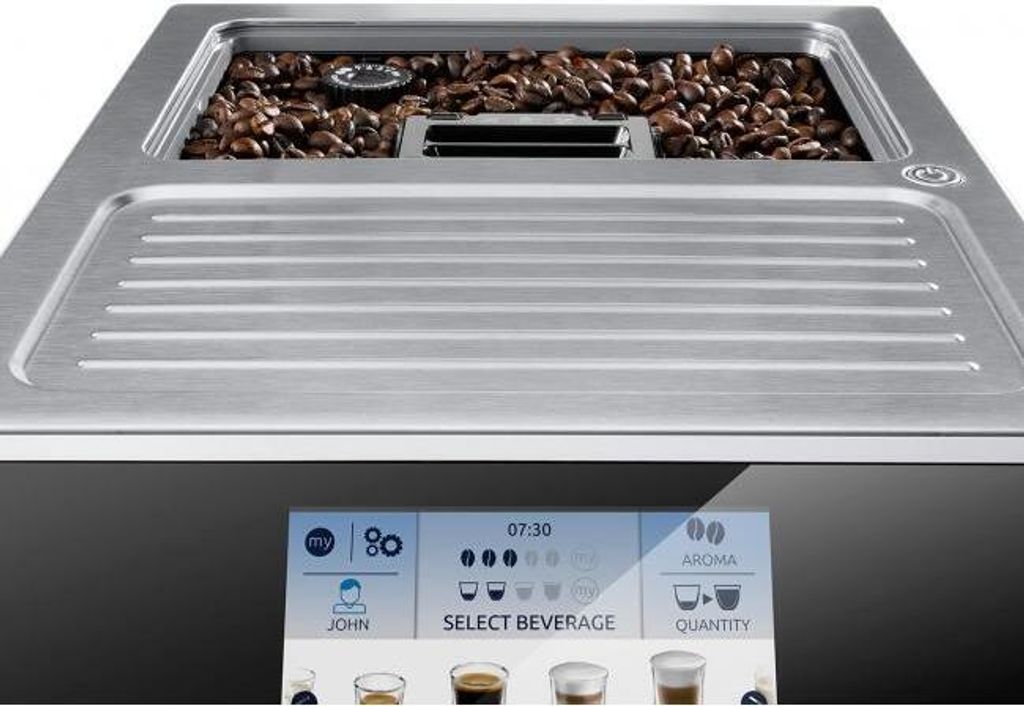 De'Longhi De’Longhi ECAM 656.75.MS, Espressomaschine, 2 l, Kaffeebohnen, Gemahlener Kaffee, Eingebautes Mahlwerk, Edelstahl