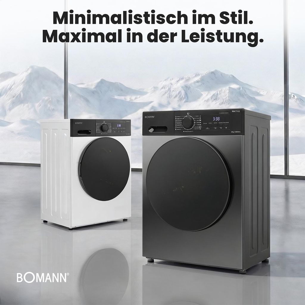 Bomann Waschmaschine 10kg - WA 7112