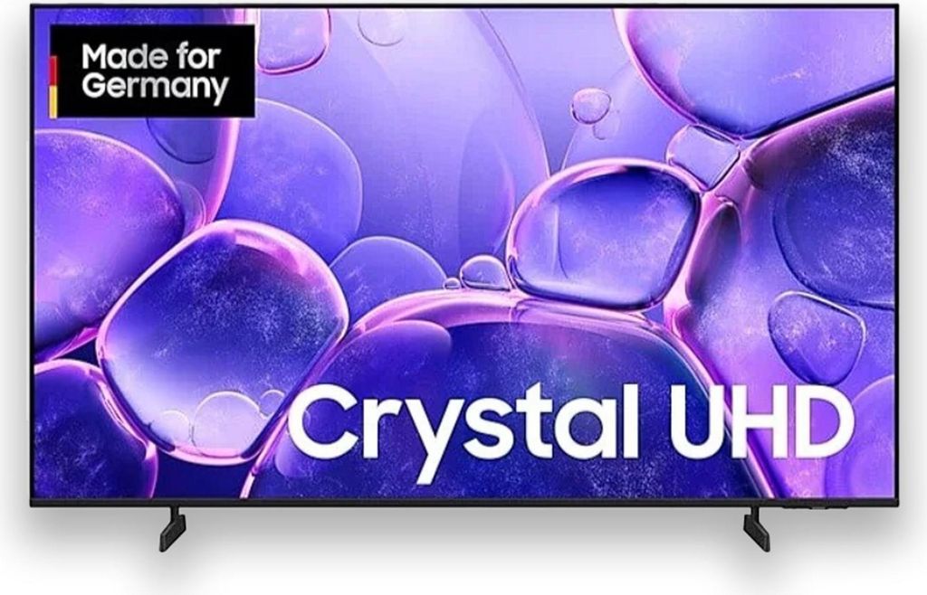 Samsung 58" Crystal UHD U8079F 4K Smart TV (2025), 147,3 cm (58"), 3840 x 2160 Pixel, LED, Smart - TV, WLAN, Schwarz