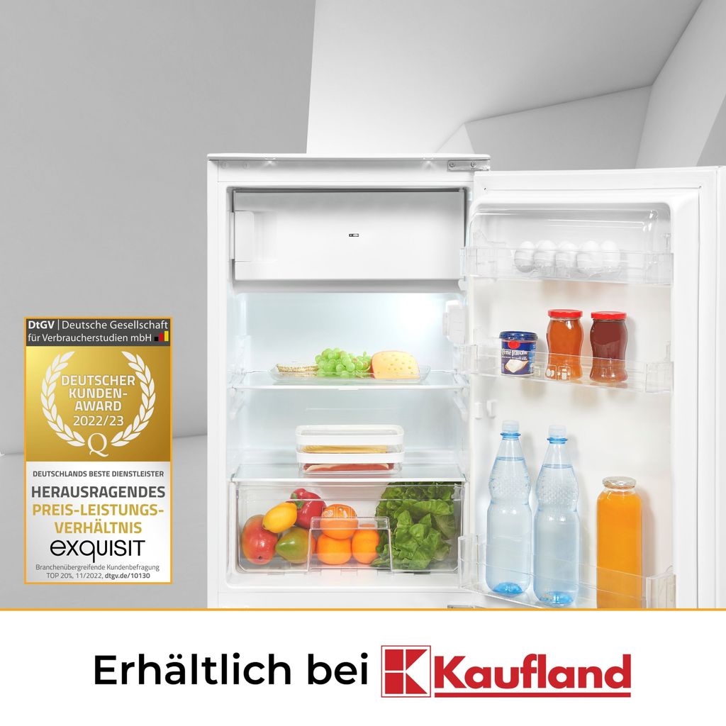 Exquisit Einbau Kühlschrank EKS131 - 4 - E - 040D