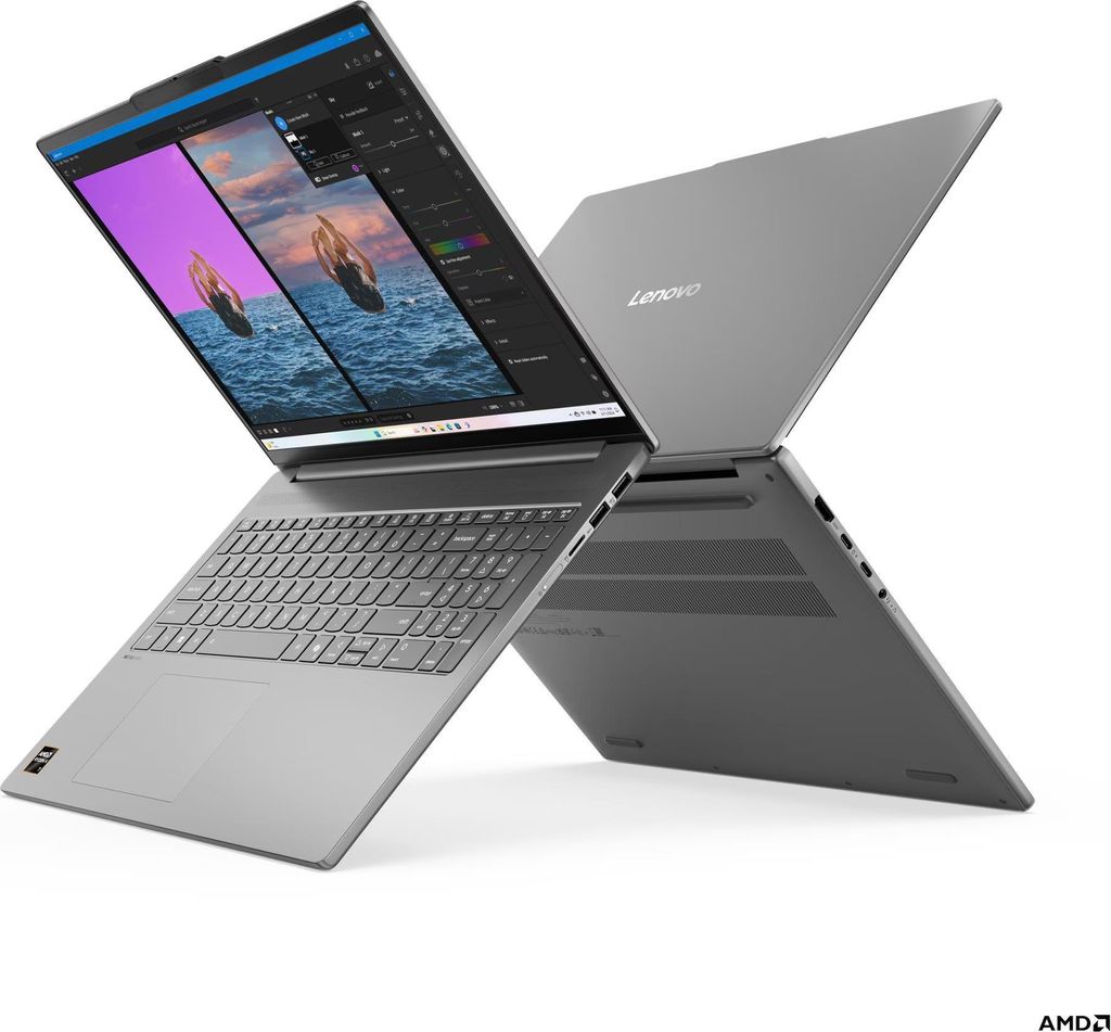 Lenovo IdeaPad Slim 5 16AKP10 Copilot+ PC, AMD Ryzen AI 5, 2 GHz, 40,6 cm (16"), 1920 x 1200 Pixel, 32 GB, 1 TB