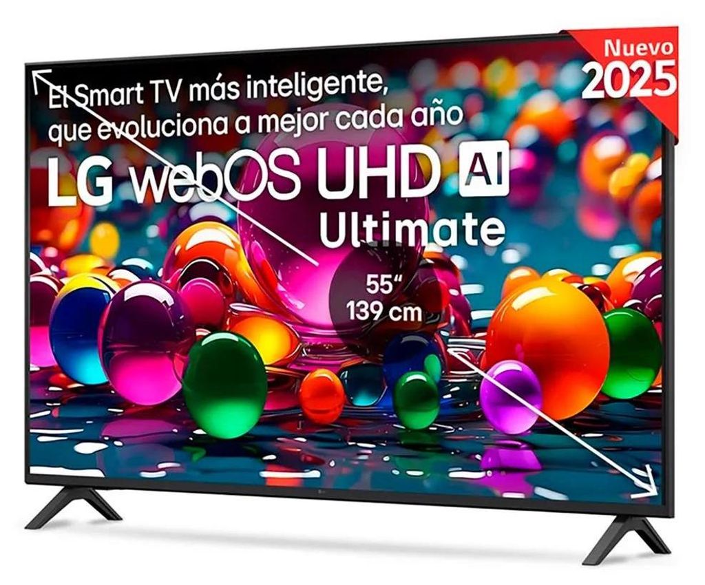 LG UHD AI 55UA75006LA, 139,7 cm (55"), 3840 x 2160 Pixel, LED, Smart - TV, WLAN, Schwarz