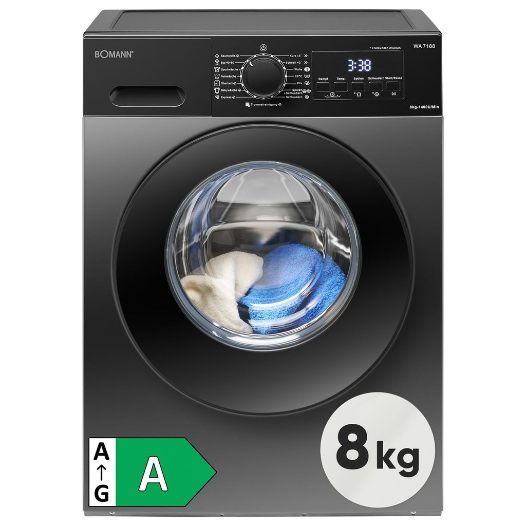 Bomann Waschmaschine 8kg - WA 7188