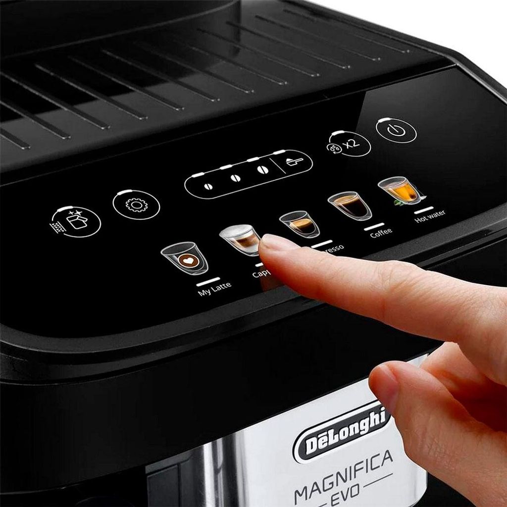 De'Longhi DeLonghi ECAM 290.81.TB Magnifica Evo Milk, Kaffee - Vollautomat, titanium/schwarz