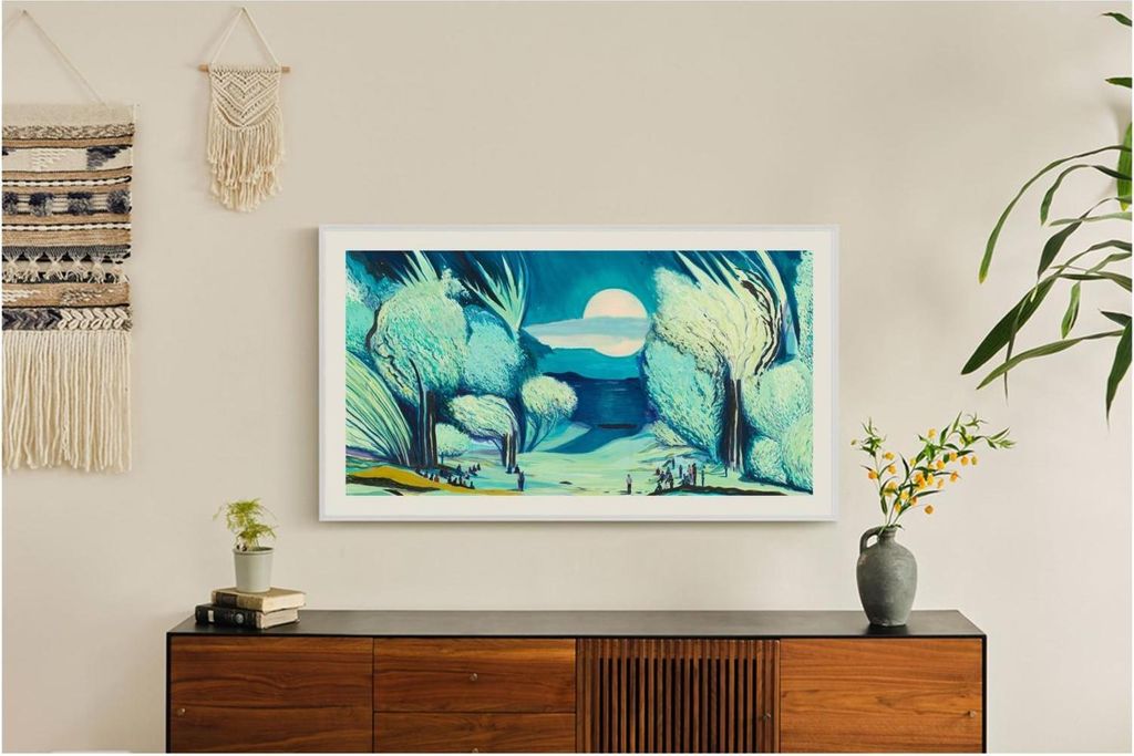 Samsung The Frame QE65LS03FAU, 165,1 cm (65"), 3840 x 2160 Pixel, QLED, Smart - TV, WLAN, Schwarz