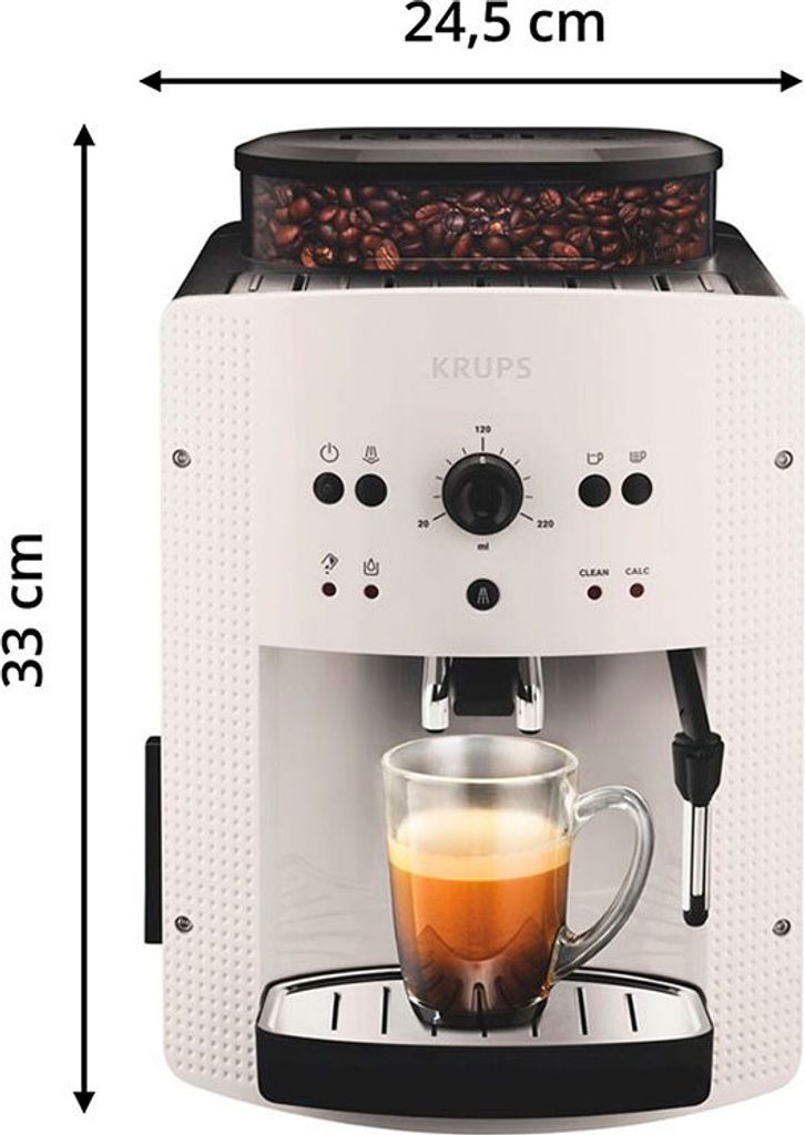 Krups EA 8105 Kaffeevollautomat Weiß