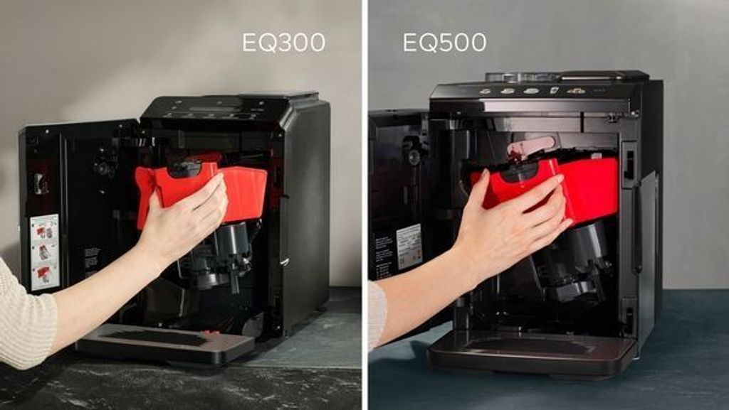 Siemens TP511D01, Espressomaschine, 1,9 l, Kaffeebohnen, Eingebautes Mahlwerk, 1500 W, Metallisch, Silber