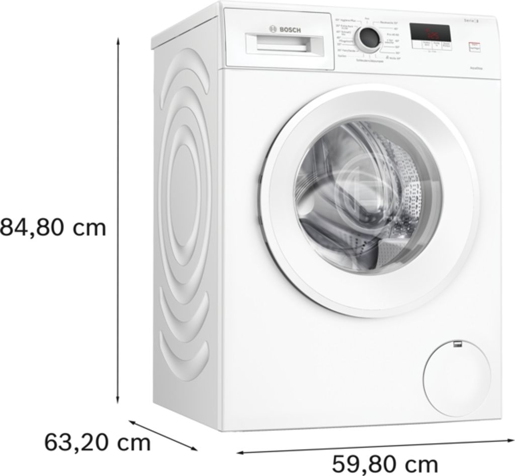 Bosch WGE02471 Waschmaschine 7kg Active Water Plus Nachlegefunktion Aquastop