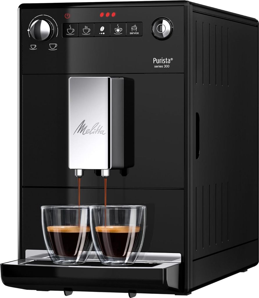 Melitta F23/0 - 102 Kaffeevollautomat Double Cup Mode Flüsterleises Mahlwerk
